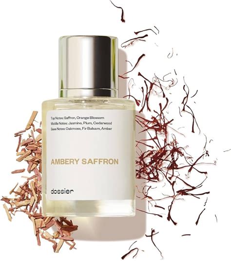 dossier ambery saffron fragrantica